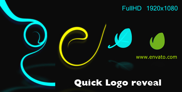 Quick Logo Reveal - VideoHive 8082315