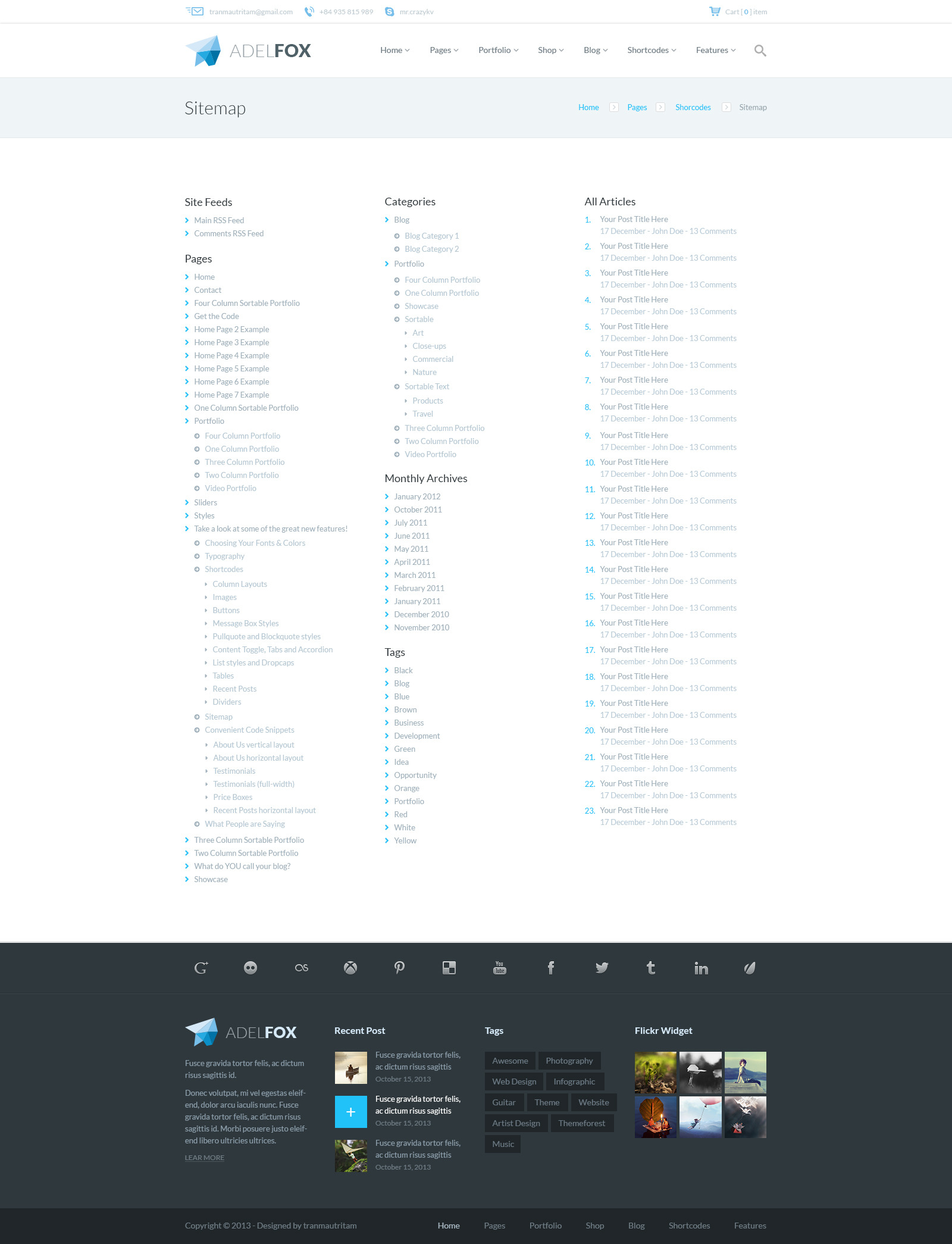 adelfox multi purpose psd