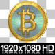 Bitcoin Virtual Currency Spinning and Rotating - VideoHive Item for Sale