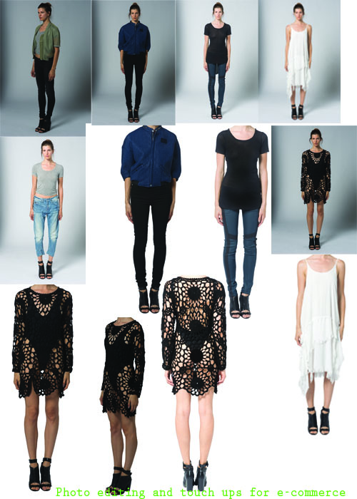 Photo editing and touch ups for e-commerce