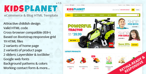 Kids Planet - ThemeForest 4710674