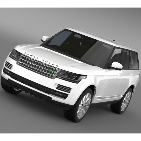 Range Rover Supercharged - 3Docean 8095186