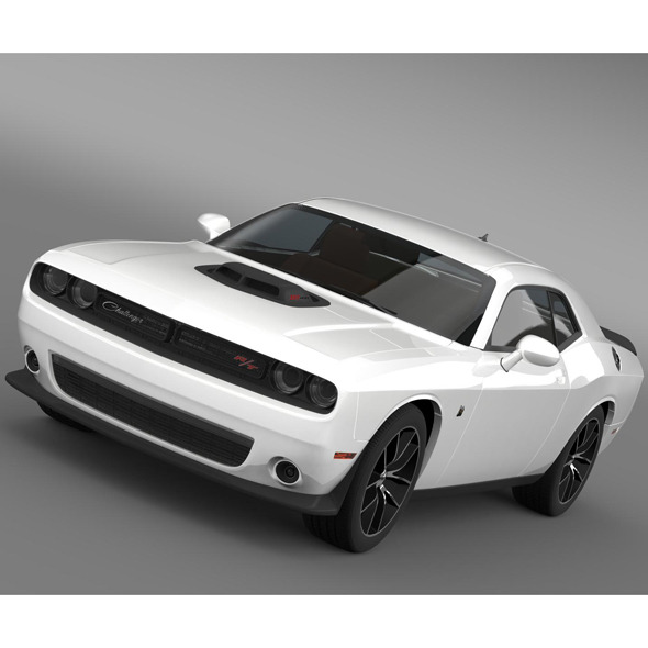 Dodge Challenger 392 HEMI Scat Pack Shaker LC 2015 - 3DOcean Item for Sale