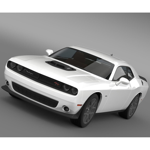 Dodge Challenger RT Shaker LC 2015 - 3DOcean Item for Sale