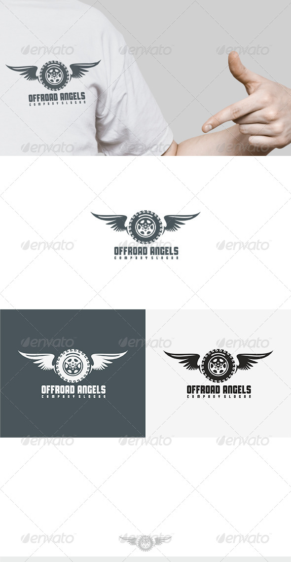 Offroad Angels Logo - Symbols Logo Templates