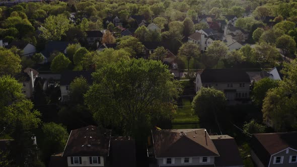 Aerial Drone Shot of Real Estate alt