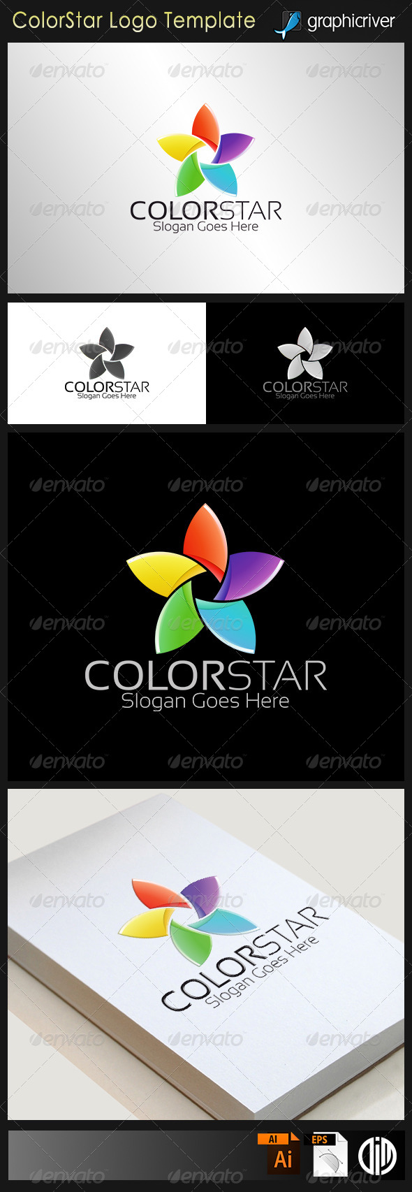Color Star Logo
