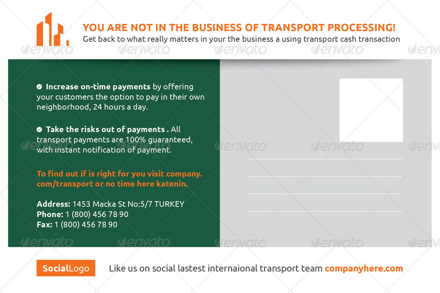 International Postcard Templates, Print Templates GraphicRiver