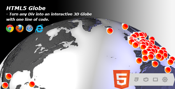 Download HTML5 Globe nulled version