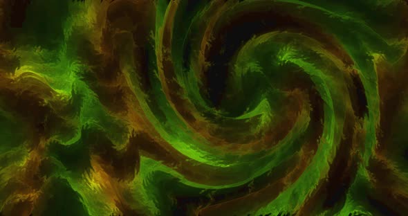Abstract twirling liquid glass background movie