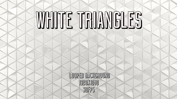 White Triangles alt