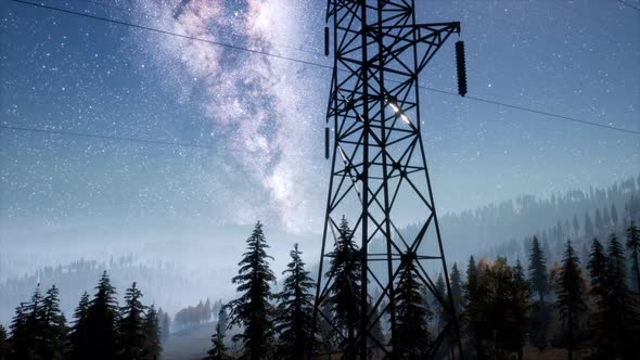 High-Voltage Power Lines alt