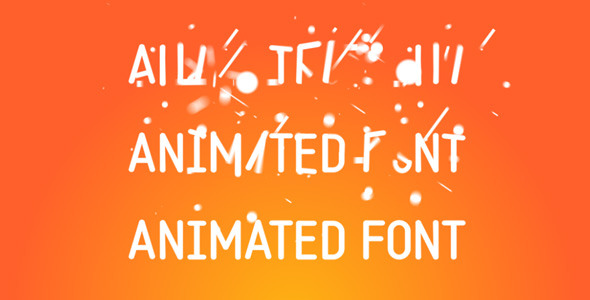 Animated Font