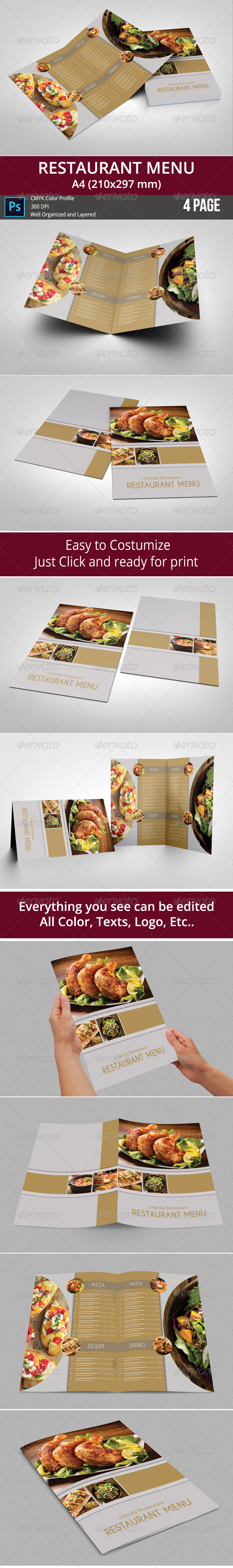 Restaurant Menu