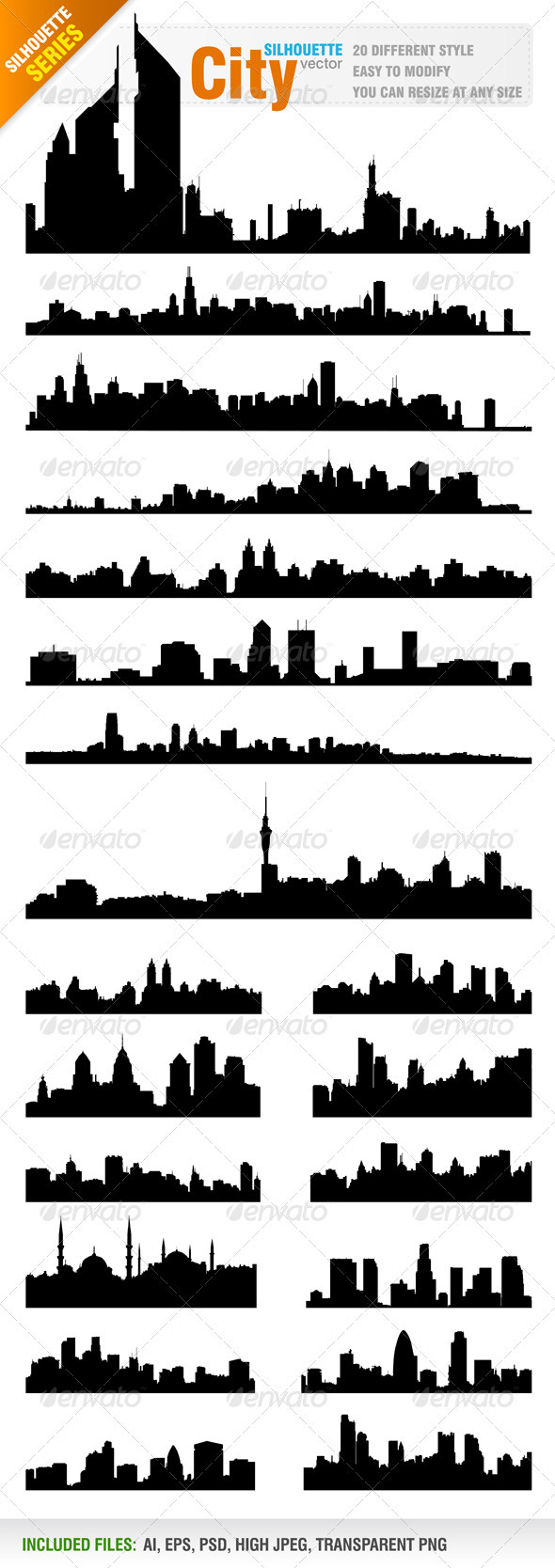 Skylines / Cityscapes Vector