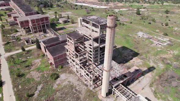 Chimney of Abandoned Plant