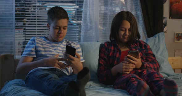 Siblings Talking at Night alt