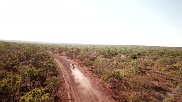 Australia outback - truck driving