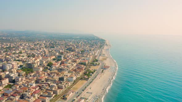 Bovalino City in Calabria alt