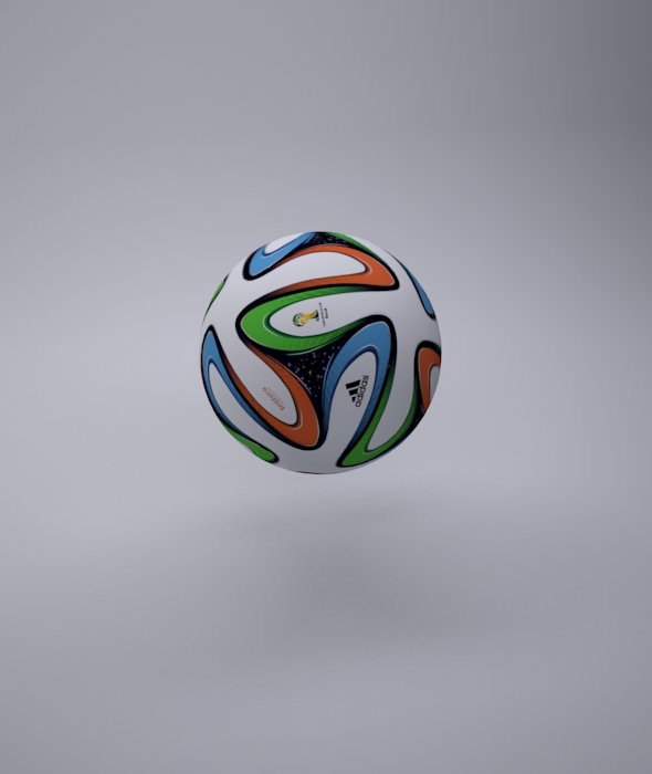 Brazuca Ball 3D Model by BHatem