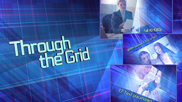 Through the Grid - VideoHive 8123610