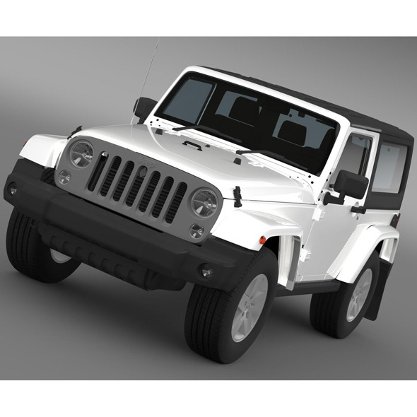 Jeep Wrangler Freedom - 3Docean 8124298