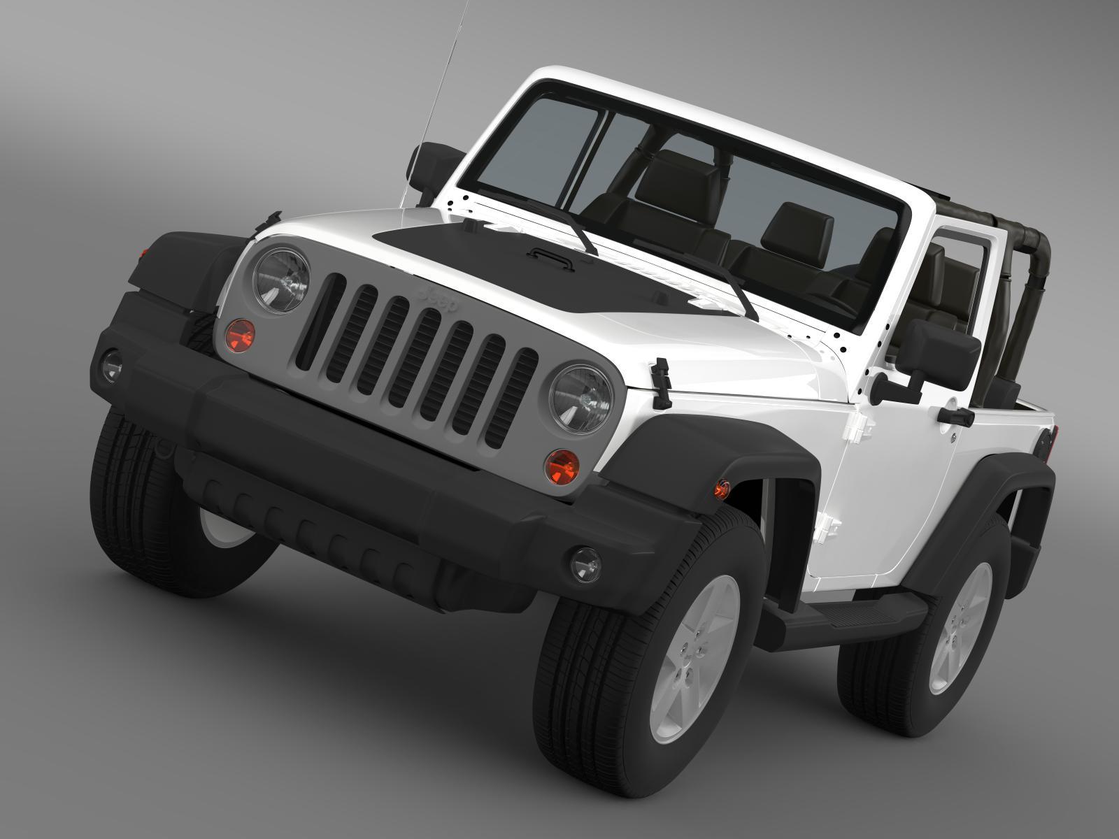 Jeep Wrangler Mountain 2012 by creator_3d | 3DOcean