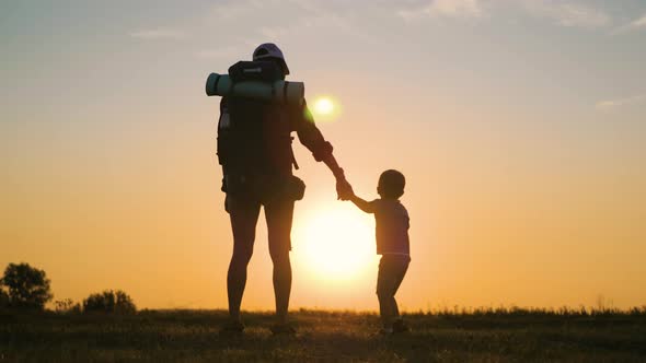 Happy Family Mom and Son alt