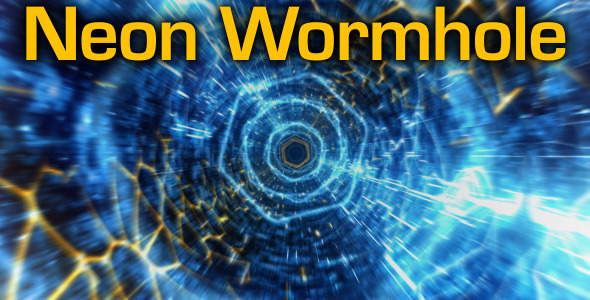 Neon Wormhole - VideoHive 8126533