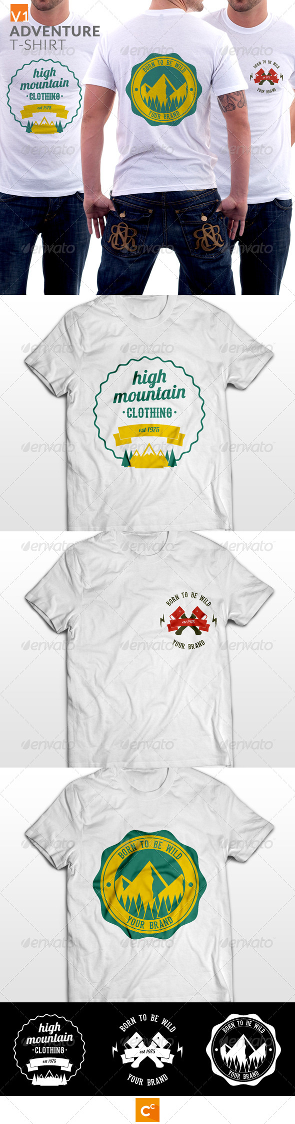 Badge Adventure T-shirt - Sports & Teams T-Shirts