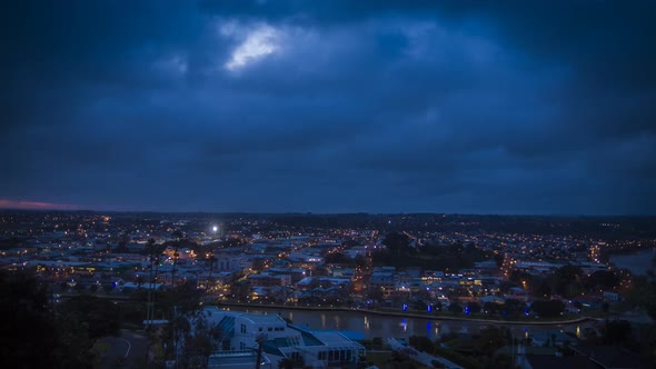 Evening in Whanganui New Zealand alt