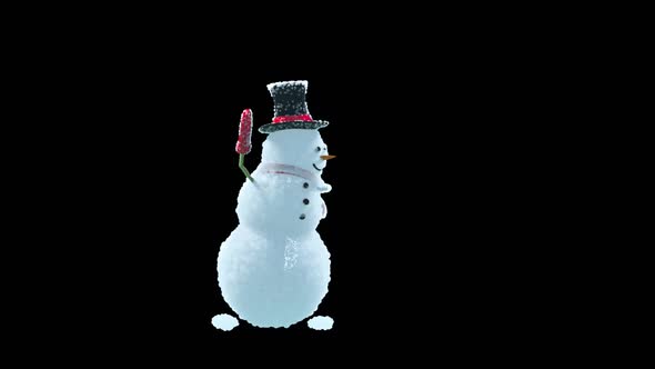 60 Snowman Dancing HD alt
