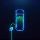 Top View Of Electric Car Charging At Charging Station - VideoHive Item for Sale