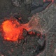 lava eruption volcano top down view, Mount Fagradalsfjall, Iceland - VideoHive Item for Sale