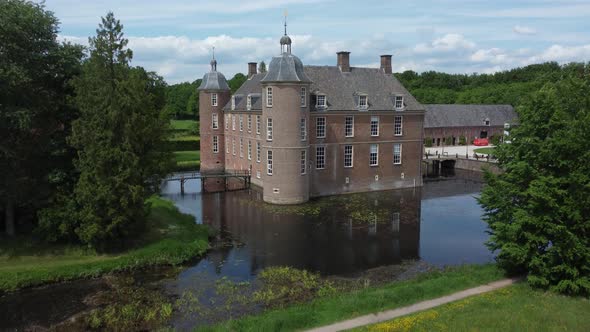 Castle Slangenburg in the Achterhoek, Gelderland, the Netherlands ...