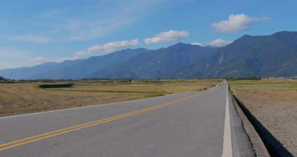 Chishang rice meadow field alt