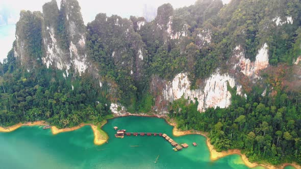 Khao Sok Thailand Longtail Boat at the Khao Sok National Park Thailand alt