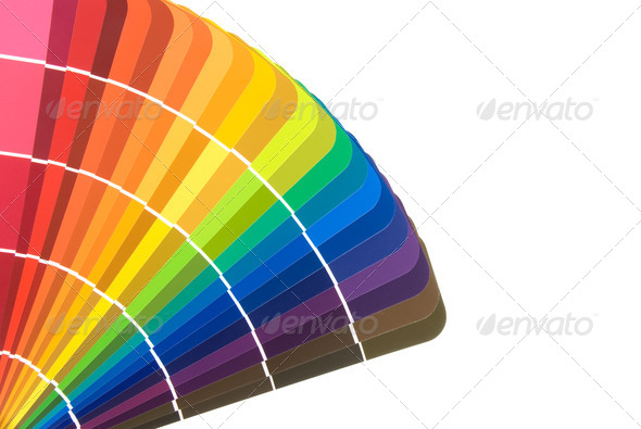 Paint color cards - Stock Photo - Images