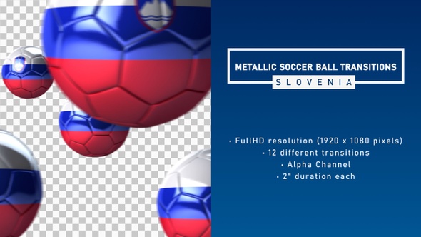 Metallic Soccer Ball Transitions - Slovenia