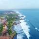  Aerial Flight Along The Rocky Coast In Bali - VideoHive Item for Sale