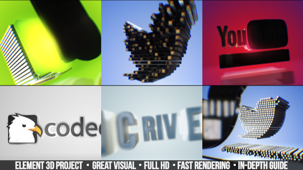 Grid Logo Reveal - VideoHive 8140007