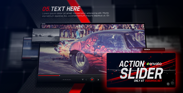 Action Slider - VideoHive 8127946