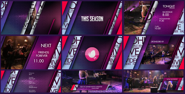 Modern Broadcast Package - VideoHive 8141069