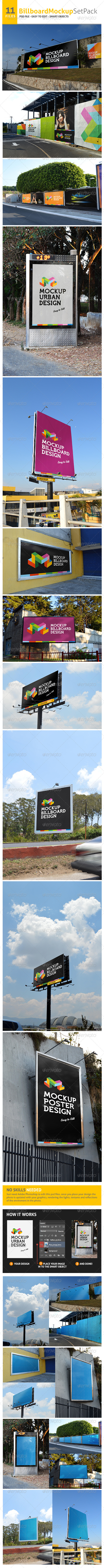 Professional Billboard MockUp