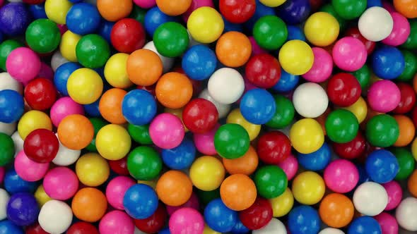 Colorful Bubble Gum Balls In Pile, Stock Footage | VideoHive