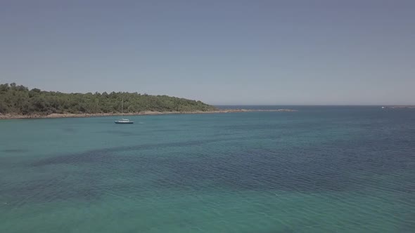 Fingal Bay, Shoal Bay, Port Stephens, New South Wales 4K Aerial Drone Footage