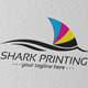 Shark Printing Logo, Logo Templates | GraphicRiver