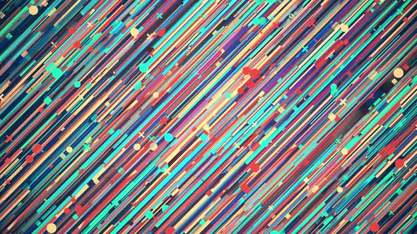 Colorful Diagonal Lines
