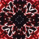 Abstract Flashing Red Led Neon Kaleidoscope Vj Loop Animation Background