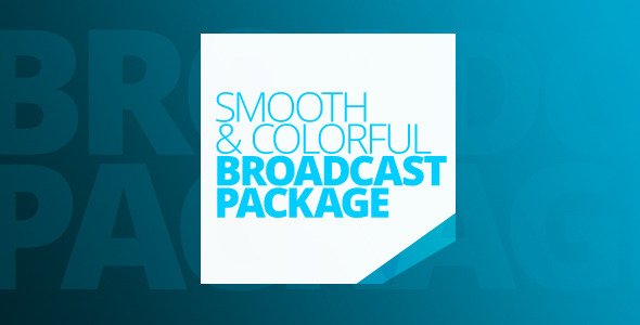 SmoothColorful Broadcast Package - VideoHive 8114451